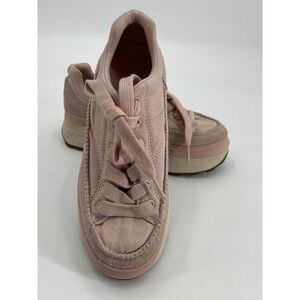 UGG (Women's Size 7.5) Marin Platform Sneaker In Quartz CanvasIn Pink Color